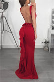 Sophia Backless Long Dress