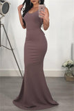 Sophia Backless Long Dress