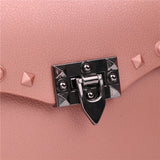 Rivet Pop Solid Handbag